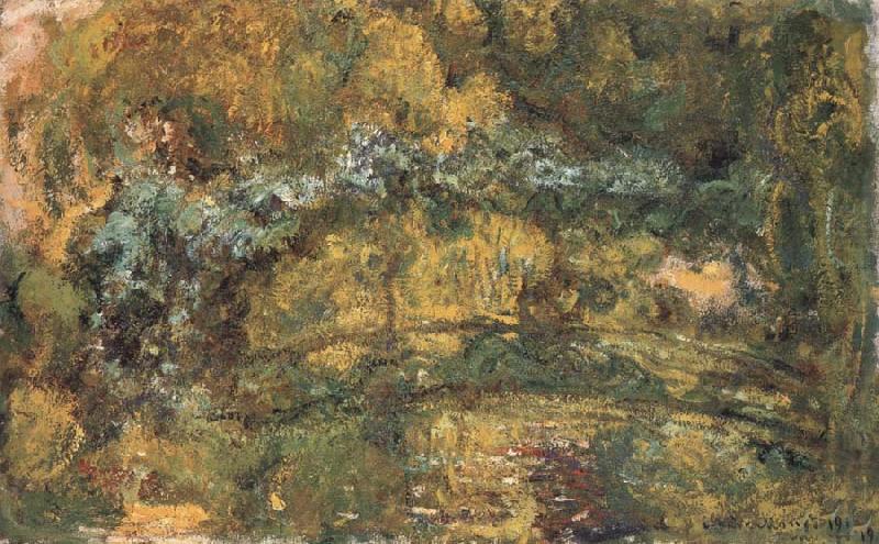 The Foothridge over the Water-Lily Pond, Claude Monet